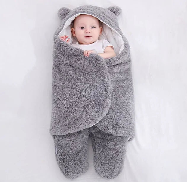 Cozy Snuggles - Plush Newborn Swaddle