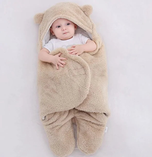 Cozy Snuggles - Plush Newborn Swaddle