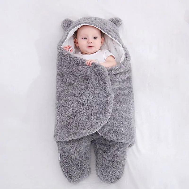 Cozy Snuggles - Plush Newborn Swaddle