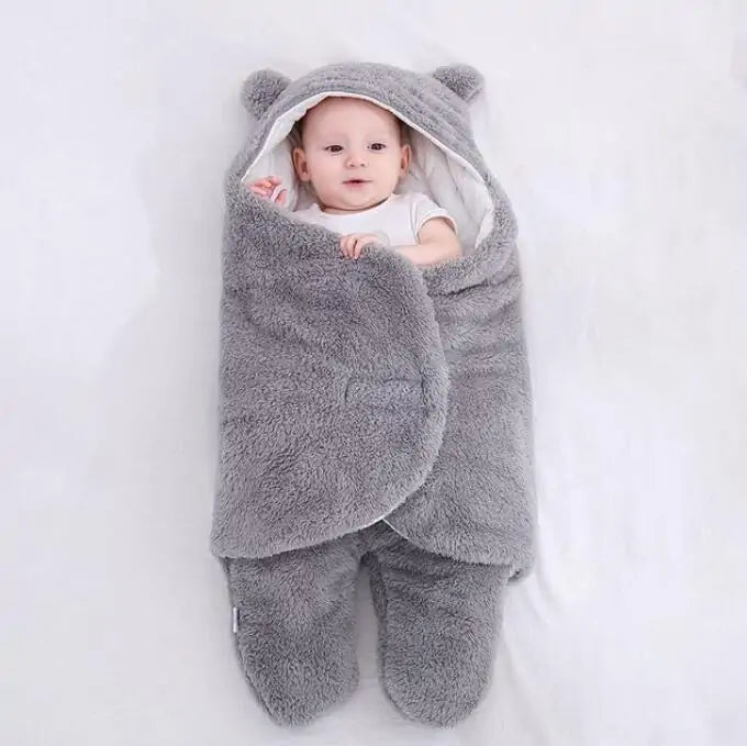 Cozy Snuggles - Plush Newborn Swaddle